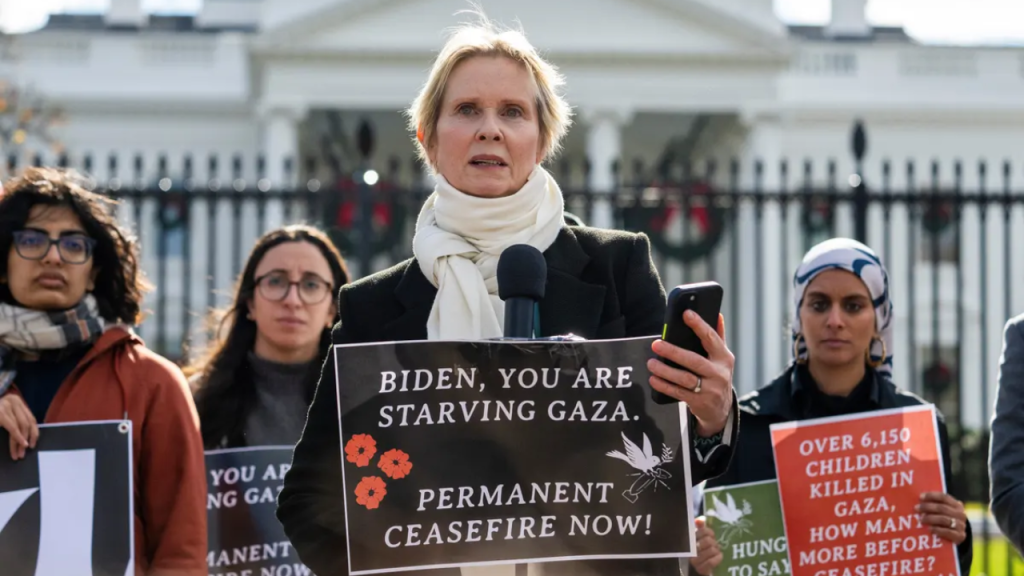 Washington Protesters Hunger Strike to Protest US Gaza Policy!