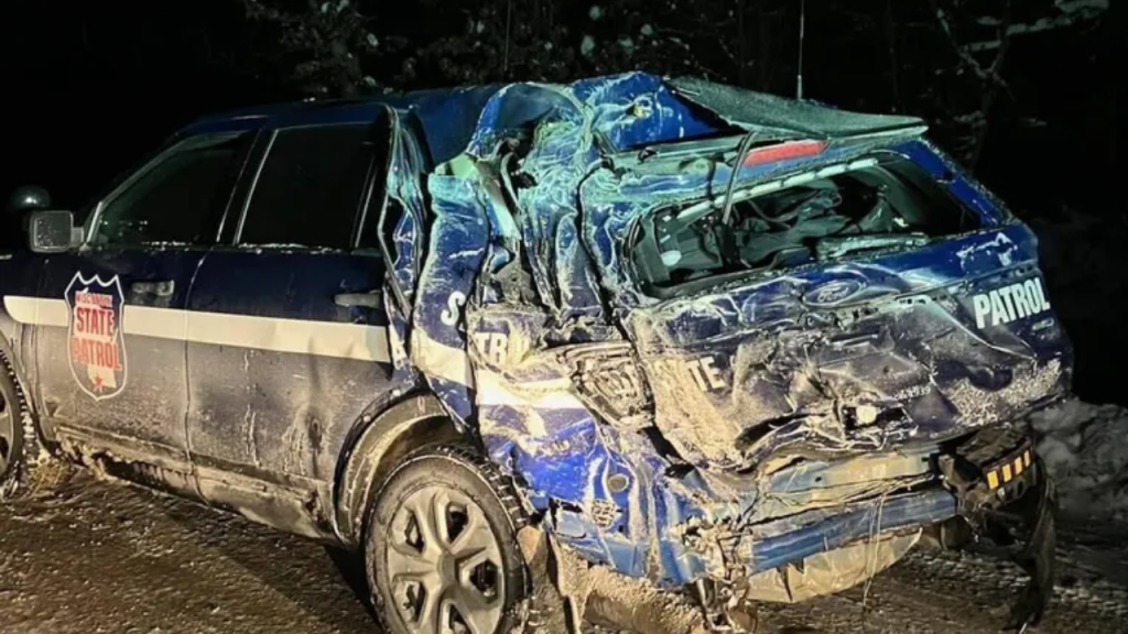 Wisconsin State Patrol Cruiser Involved in Deadly High-Speed Chase!