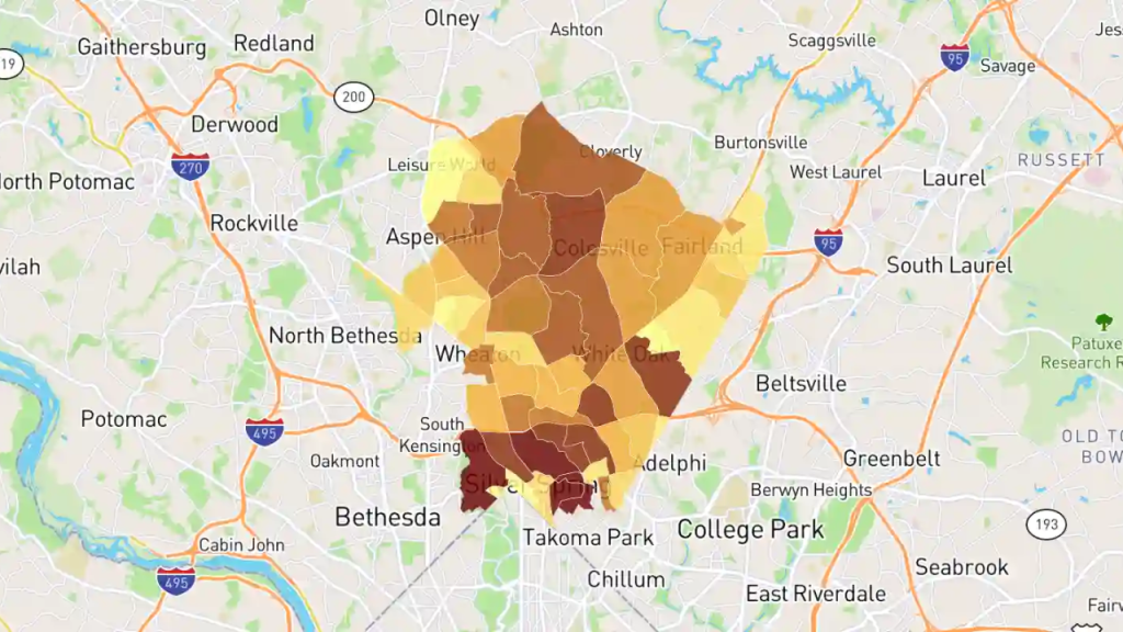 Discover the 5 Most Dangerous Neighborhoods in Silver Spring, Maryland!