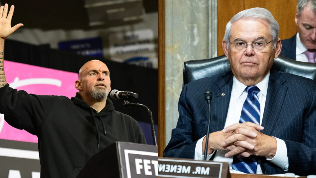 Fetterman Affirms he Sends ‘Ethically Challenged’ Santos' Cameo Clip to Menendez!