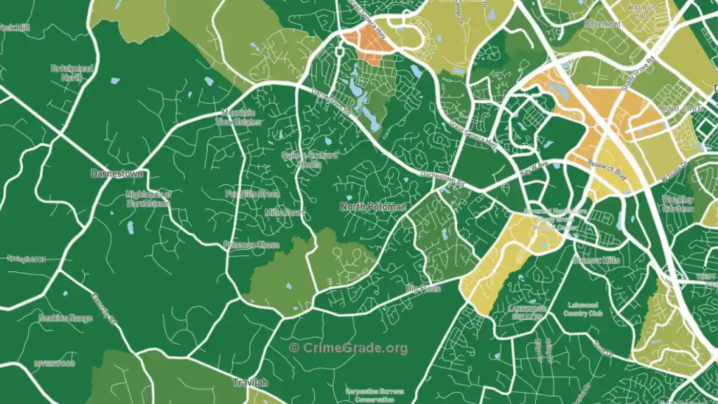 Discover the 5 Most Dangerous Neighborhoods in Potomac, Maryland!