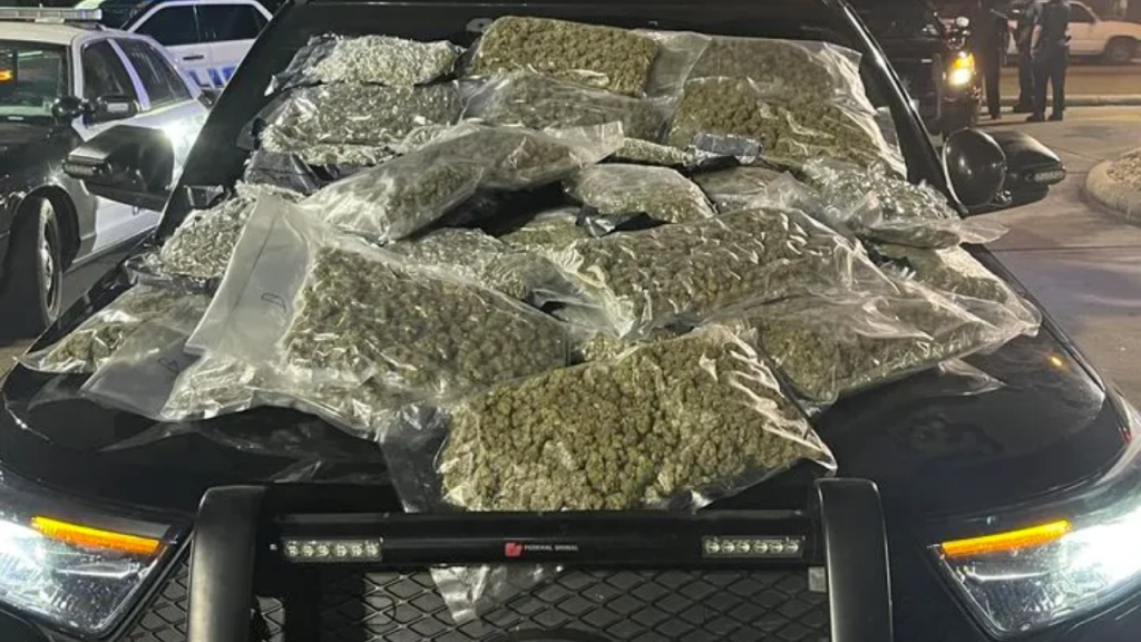Texas Driver Arrested by OKBN with 162 Pounds of Marijuana and Tyre Spikes!