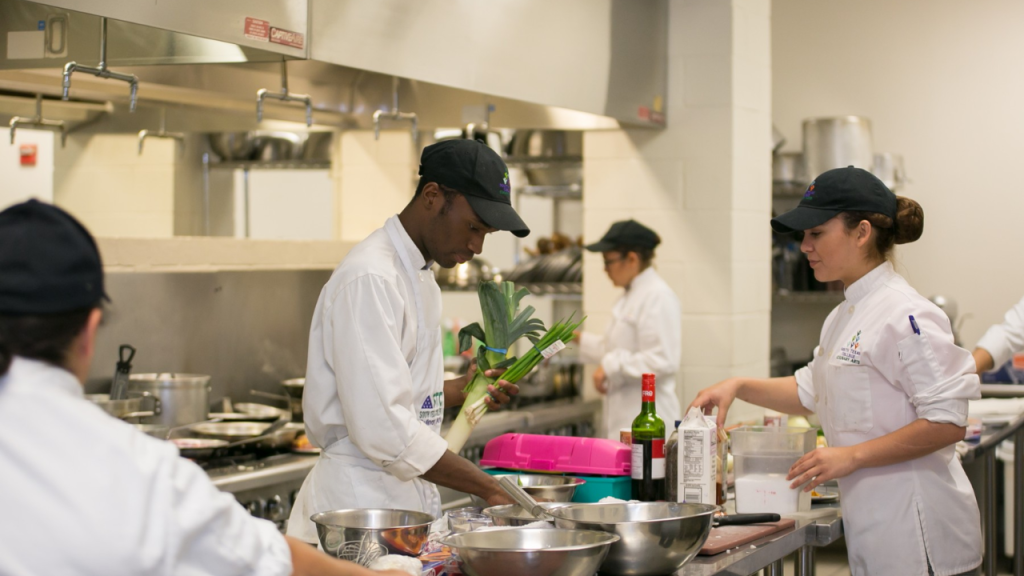 A Program in New York City Trains Asylum Seekers for Jobs as Cooks!