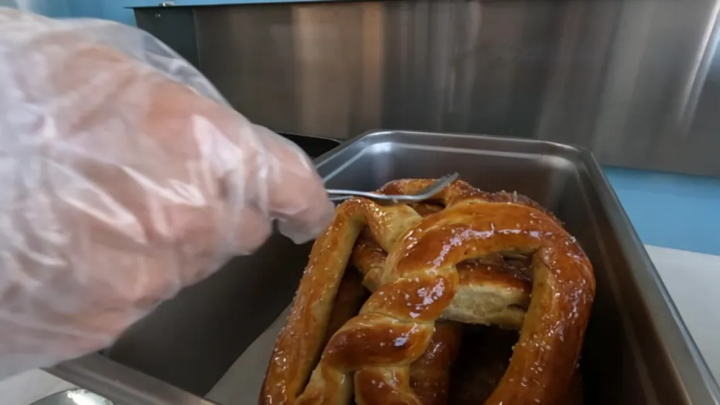 Pretzels and Donuts Cookies Made by The Amish at The Florida State Fair!