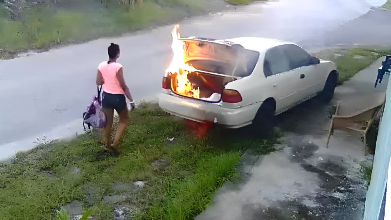 Florida, Clearwater Guy Burned Ex's Car Over New Relationship: Police!