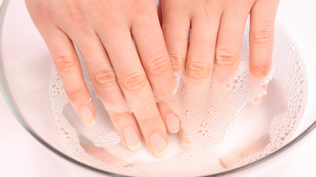 Instructions on How to Remove Acrylic Nails Using Warm Water!
