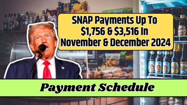 November SNAP Update Families May Qualify for Up to $1,756, December Payments Could Hit $3,516 (1)